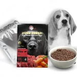 Prikaz liofilizirane sirove hrane za pse GOOD4DOGS Govedina 500g s detaljima sastojaka